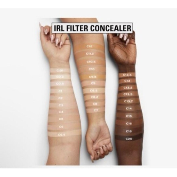 Revolution IRL Filter Finish Concealer C4 LIGHT Waterproof Longwear Oil Free - Picture 5 of 5